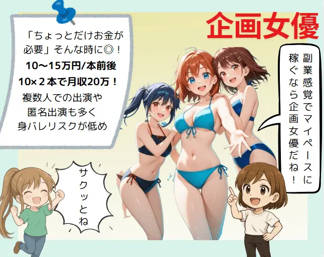 5ページ【漫画で解説】AV女優の単体・キカタン・企画単体の違いって?知らなきゃ損する働き方の選び方