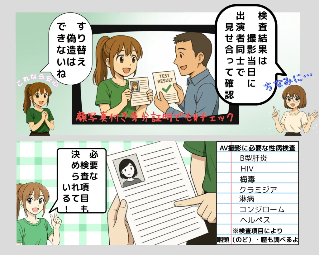 AV女優の性病対策漫画5